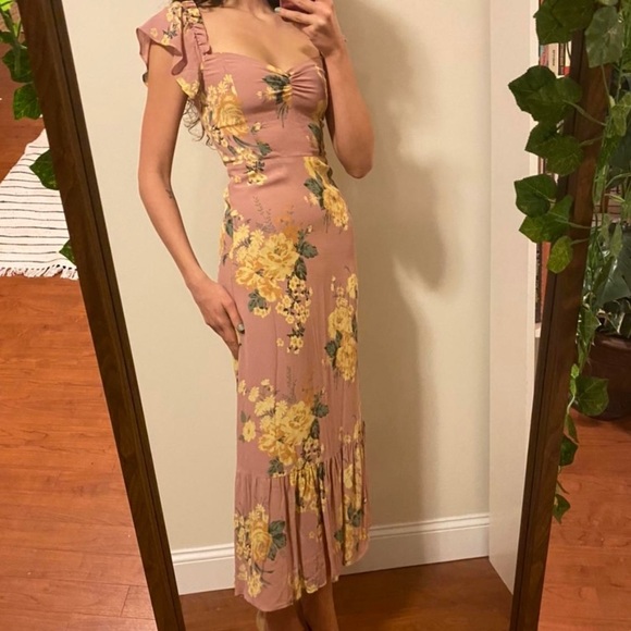 Reformation Butterfly Dress - Picture 6 of 9